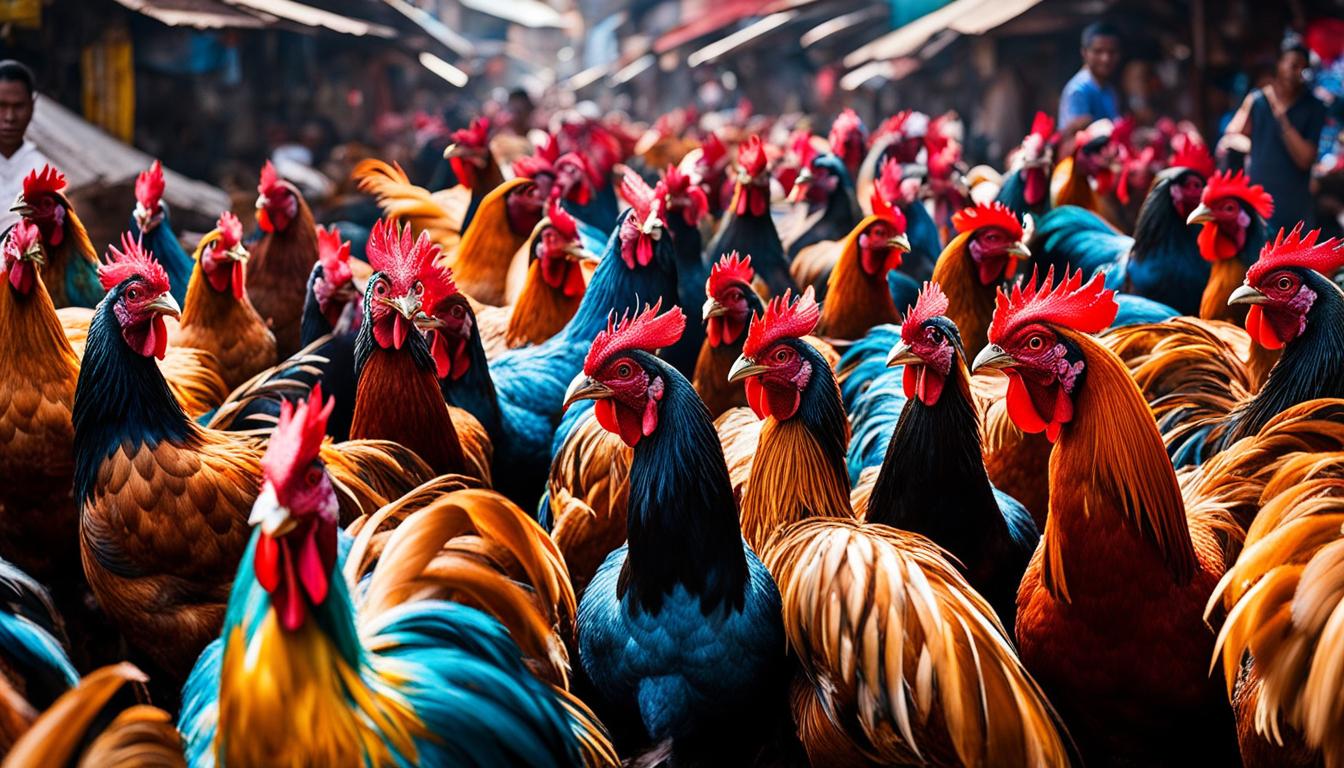 Pasaran Sabung Ayam Terbesar di Indonesia