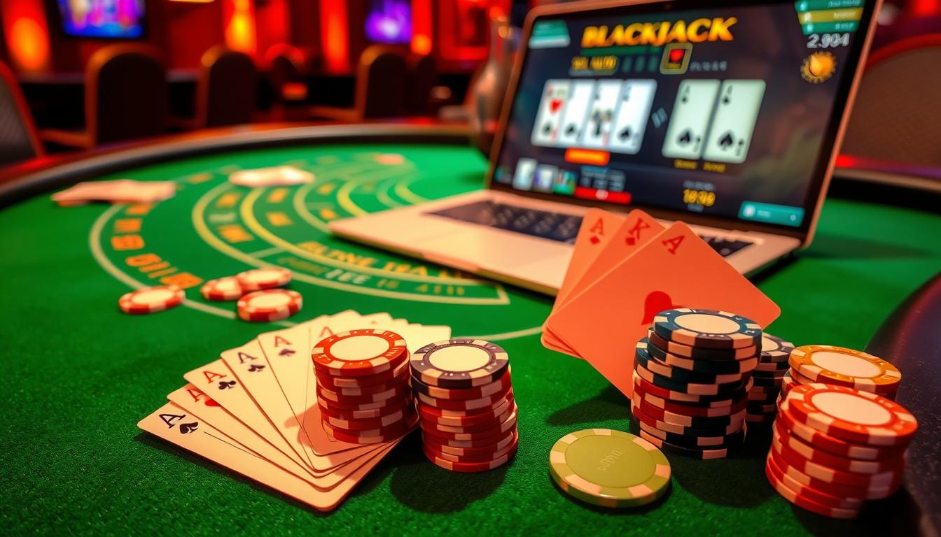 Blackjack online en vivo